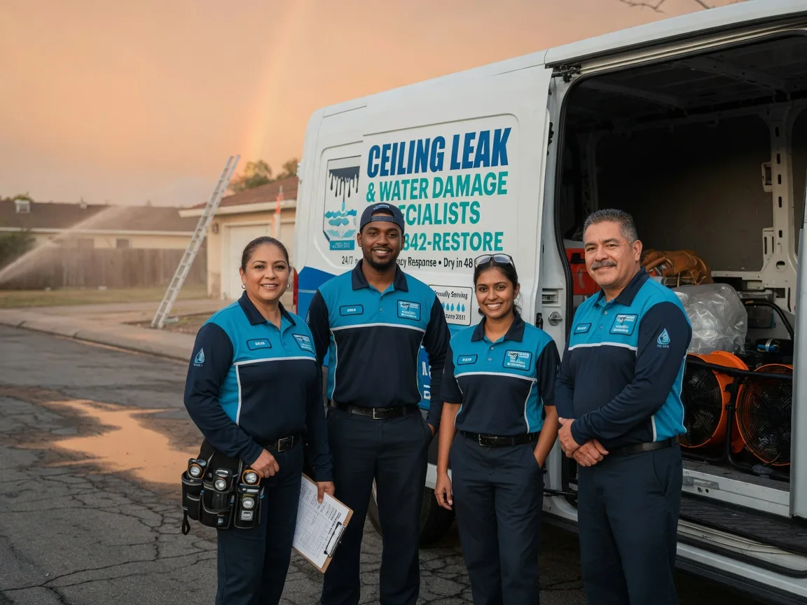 Ceiling Leak Cleanup company in Fairfield, IA